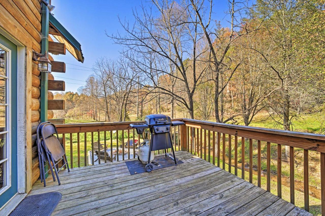 Creekside Bryson City Cabin With Private Hot Tub Екстер'єр фото